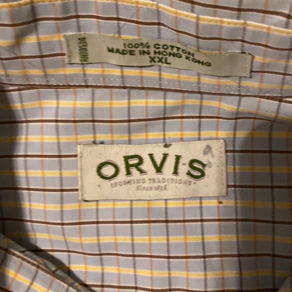 ORVIS 100% cotton XXL nwot